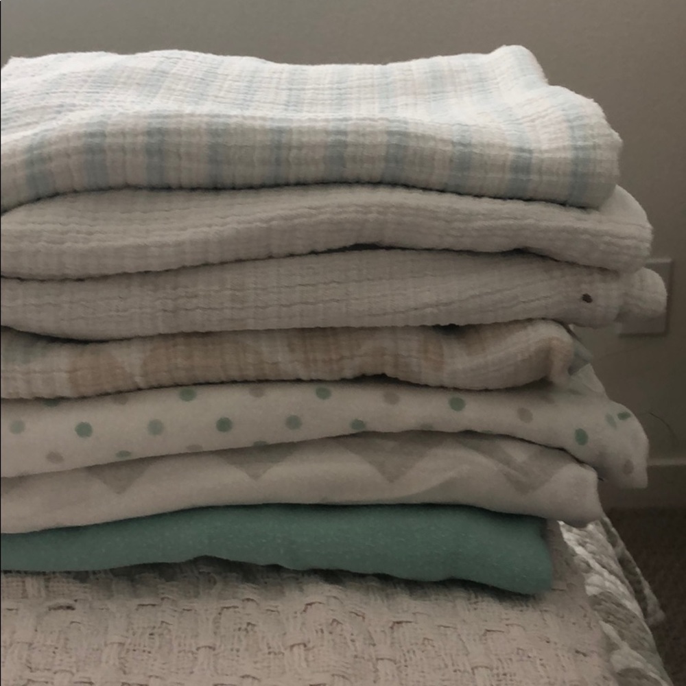 Cotton Baby Swaddle Blankets